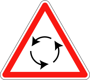 Roundabout Sign