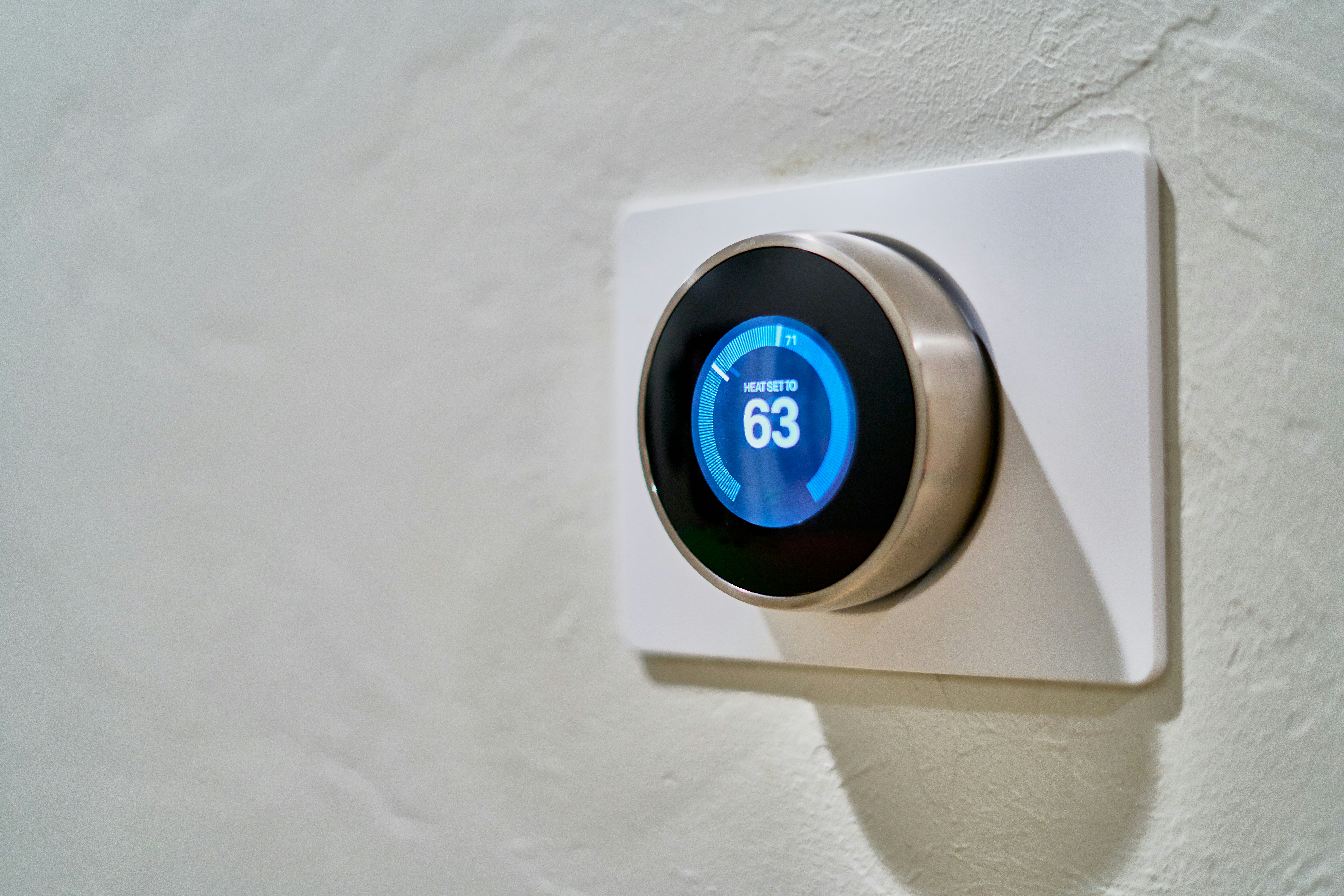 Dial to control heating