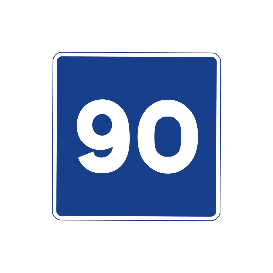 Spanish Recommended Speed Limit Applies Road Sign