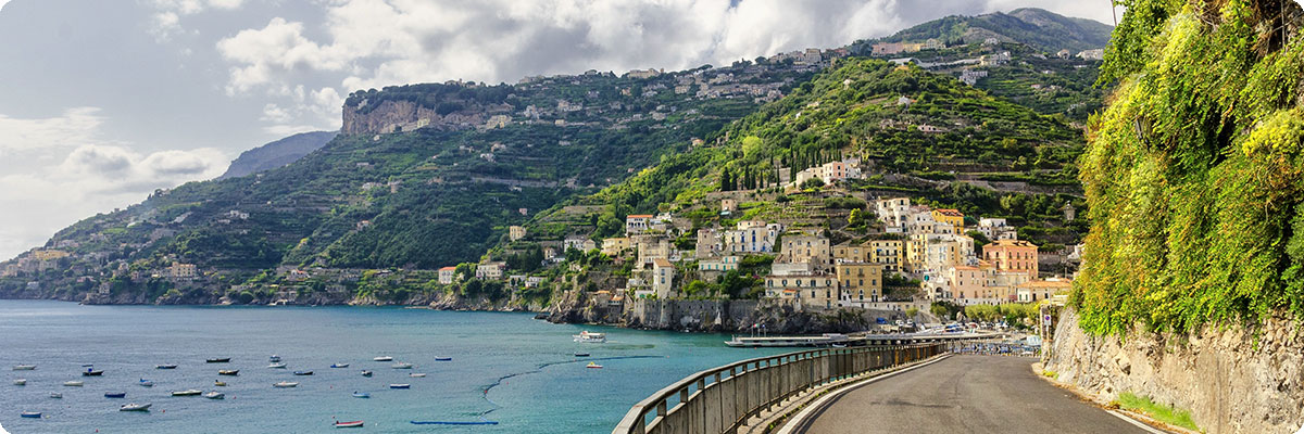 Amalfi Coast in Italy